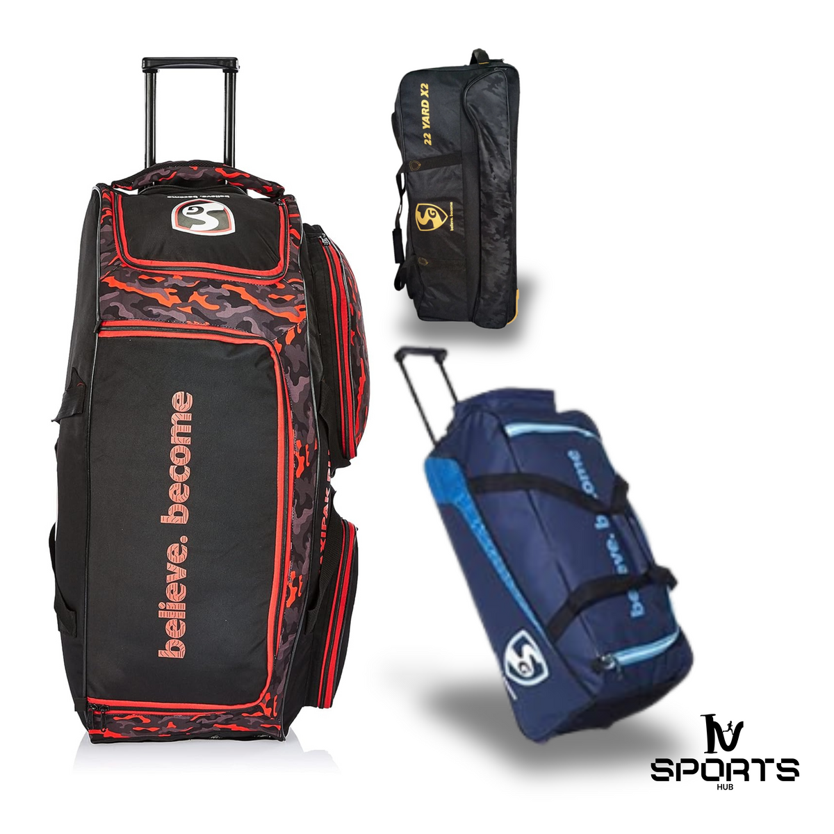 Cricket Kit Bag with Trolley(SG) – Elite Storage & Easy Mobility!