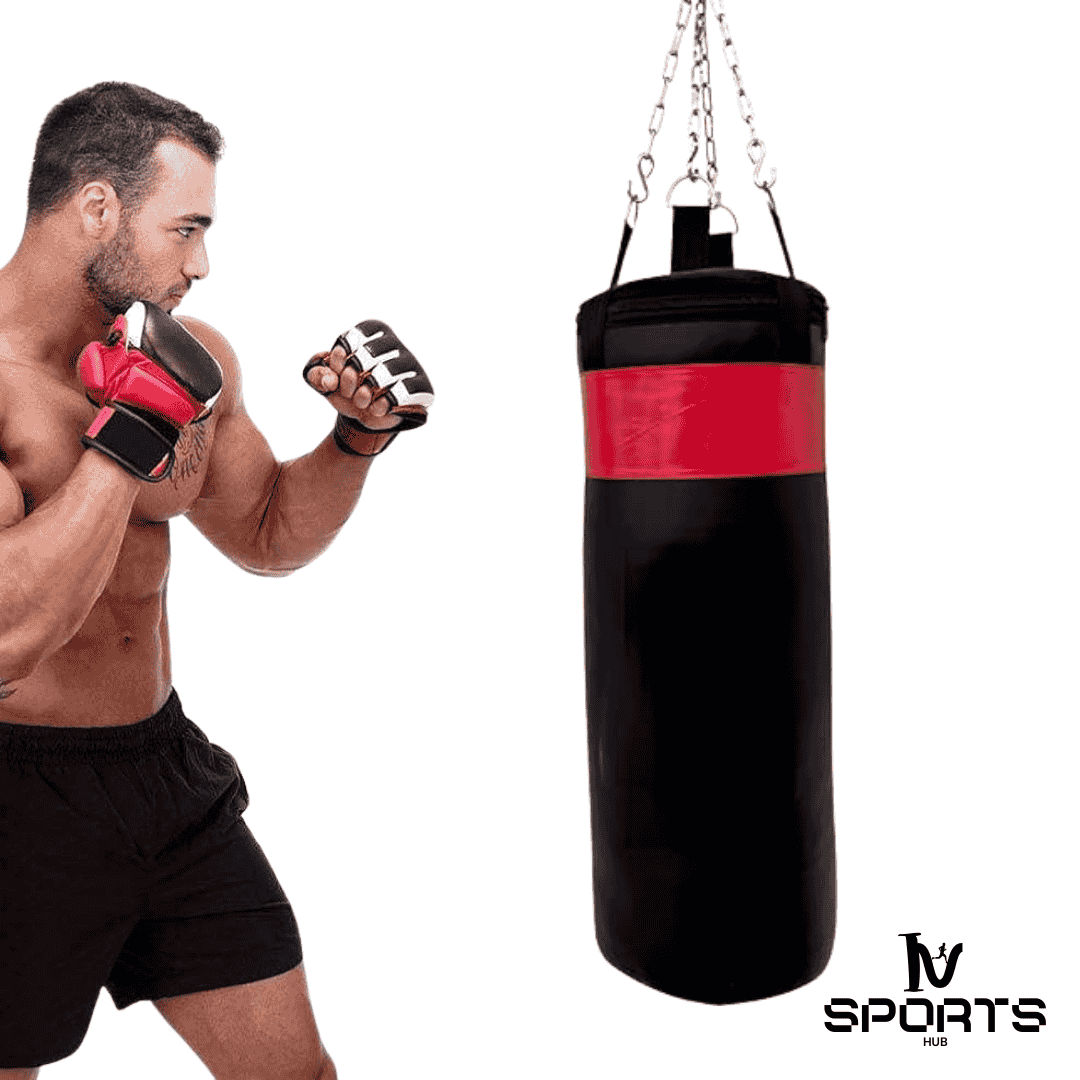 Boxing Bag – Choice of Champions by Dipak (Red and Black)