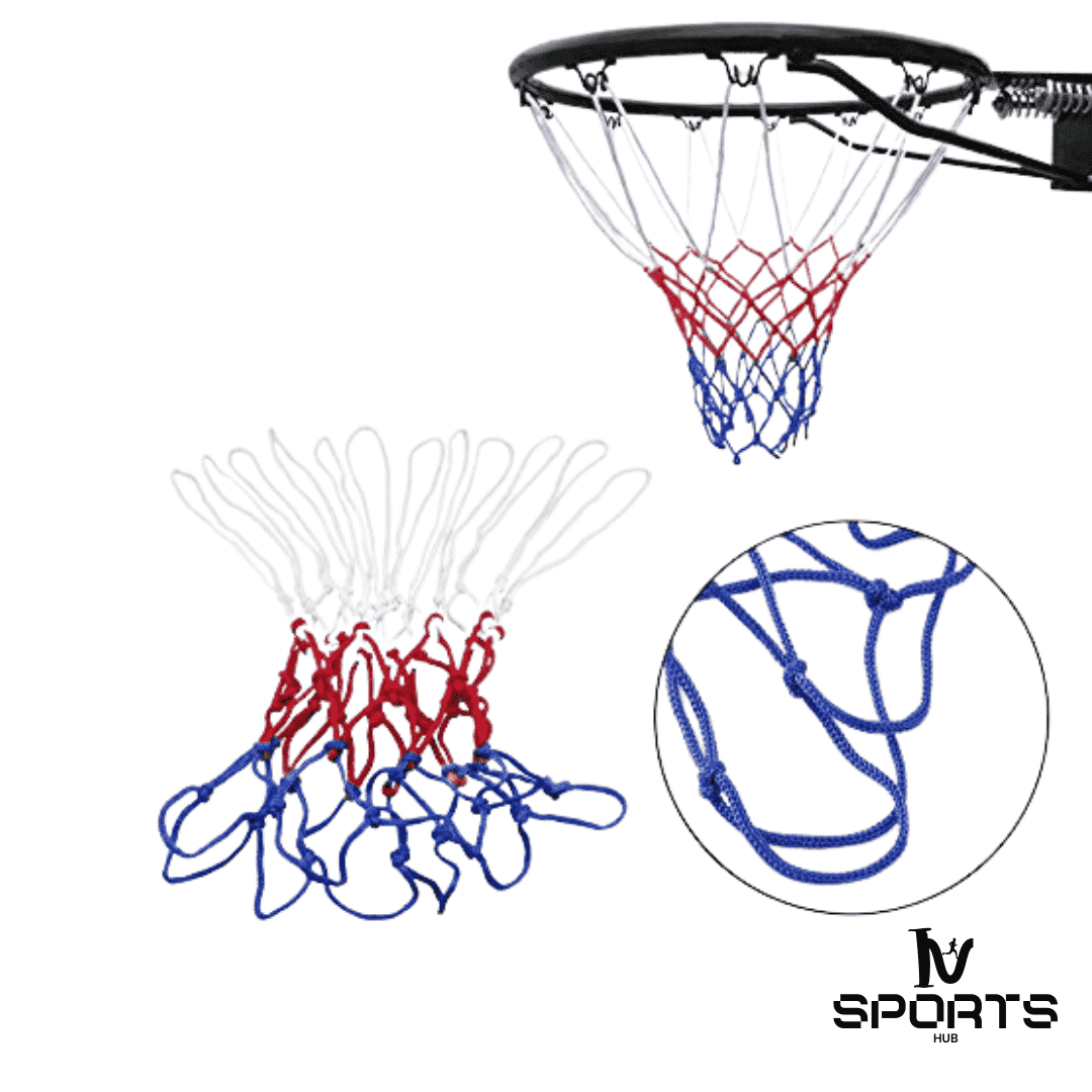 Basketball Net Top quality Red/White/Blue