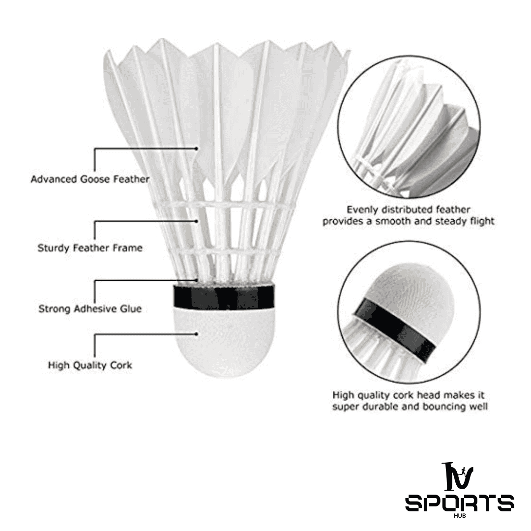 Whitecat Shuttlecock – Precision and Durability for Every Game!